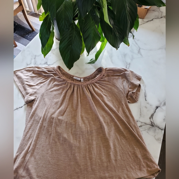 Croft & Barrow T-Shirt with braided neckline size 1X - Picture 9 of 12